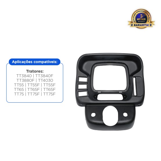 Moldura De Plástica Painel Aplicável Trator New Holland - 47787116