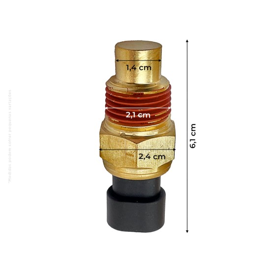 Sensor De Temperatura De Água Aplicável Case / New Holland - 504264463