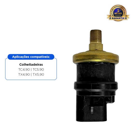 Interruptor De Pressão Aplicável Colheitadeira New Holland - 51612828