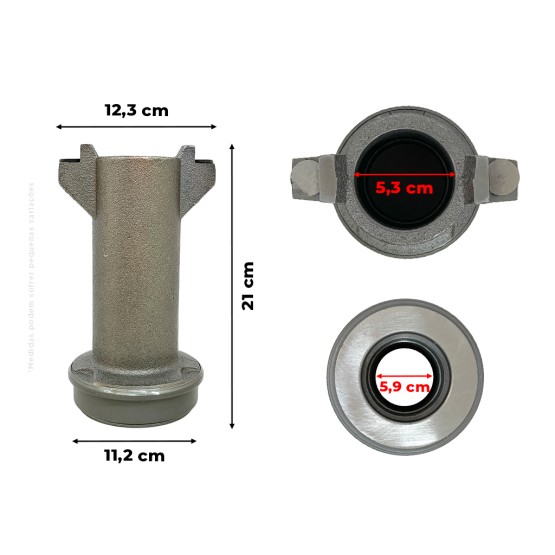 Mancal De Embreagem Aplicável Trator New Holland - 5166287