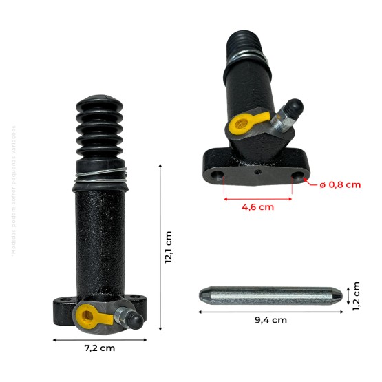 Cilindro Embreagem Aplicável Trator Ford New Holland - 5177914