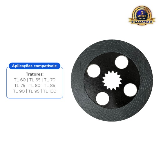 Disco De Freio Aplicável Trator New Holland - 4997208