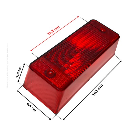 Lente Vermelha Do Farol Aplicável Mini carregadeira Bobcat - 6672276