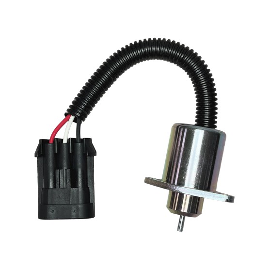 Solenoide De Parada De 12V Aplicável Mini-Carregadeira BobCat - 6691498