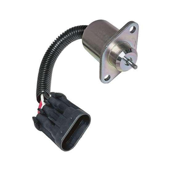 Solenoide De Parada De 12V Aplicável Mini-Carregadeira BobCat - 6691498