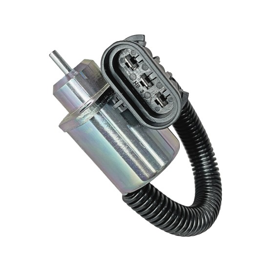 Solenoide De Parada De 12V Aplicável Mini-Carregadeira BobCat - 6691498