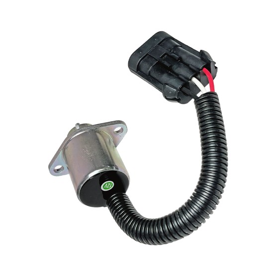 Solenoide De Parada De 12V Aplicável Mini-Carregadeira BobCat - 6691498