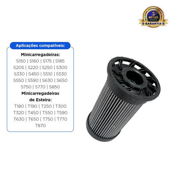 Filtro Hidráulico Aplicável Mini Carregadeira BobCat - 6692337