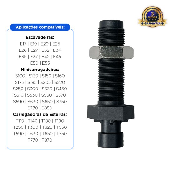 Sensor de Rotação do RPM Aplicável Bobcat - 6693921