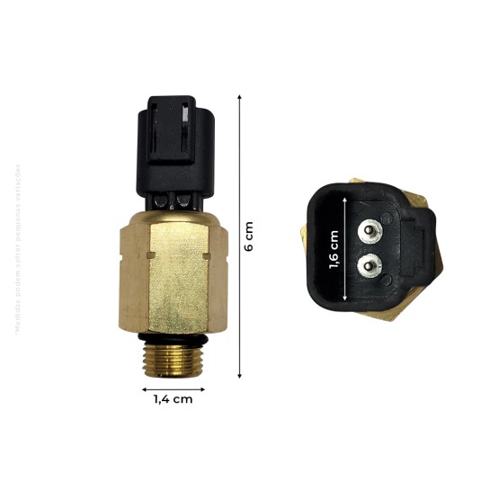 Sensor de Temperatura Transmissão Aplicável JCB - 70180363