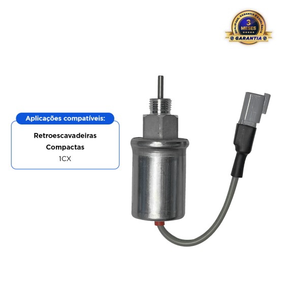 Válvula Solenoide Injetora Aplicável Jcb - 71630201