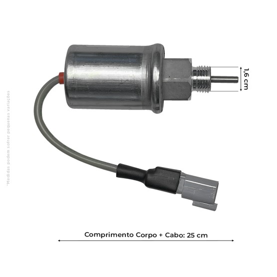 Válvula Solenoide Injetora Aplicável Jcb - 71630201