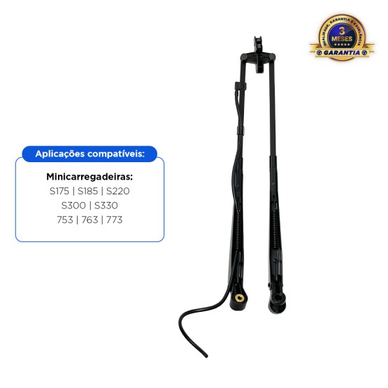 Braço Limpador Para-brisa Aplicável Minicarregadeira Bobcat - 7188371 