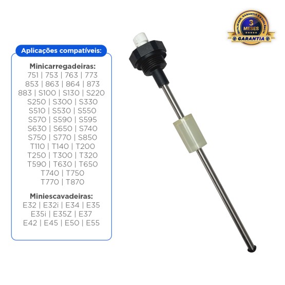 Sensor De Combustível Aplicável BobCat - 7286464