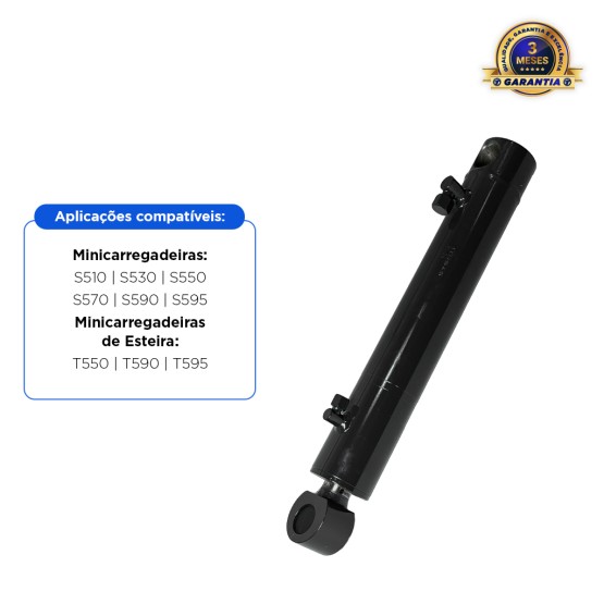 Cilindro Hidráulico Aplicável Minicarregadeira Bobcat - 7338638