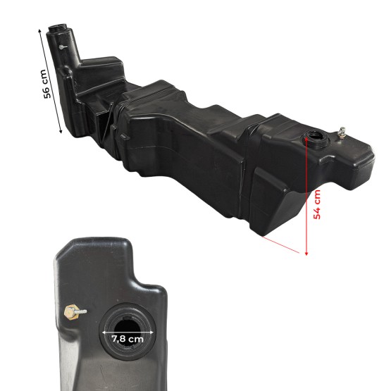 Tanque Combustível Esquerdo Aplicável New Holland – 73400278