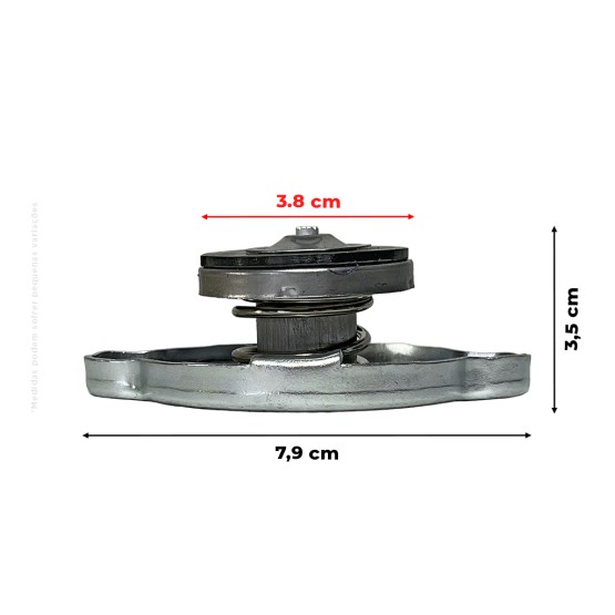 Tampa De Aço Do Radiador Aplicável Trator New Holland e Case - 73400809