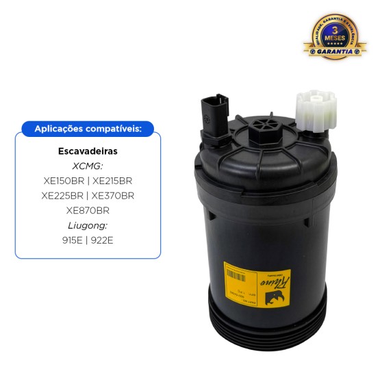 Filtro Separador de Água e Combustível Aplicável XCMG / Liugong - 800154562