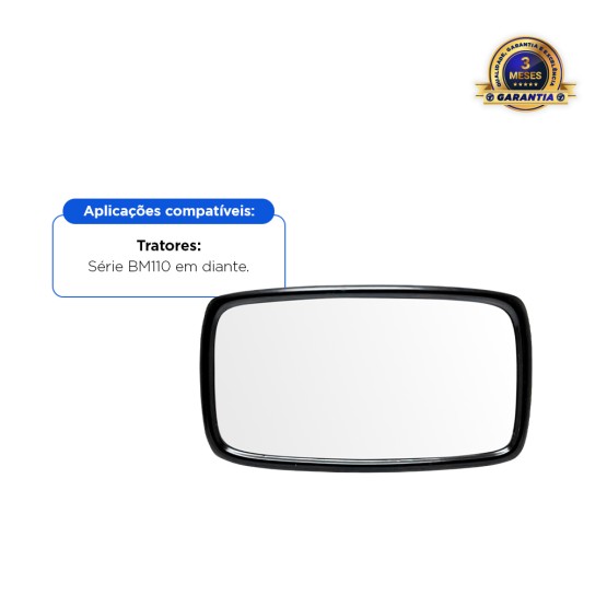 Espelho Retrovisor Trator Valtra - 80370100 