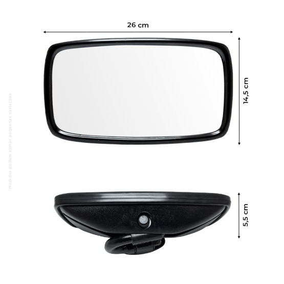 Espelho Retrovisor Trator Valtra - 80370100 