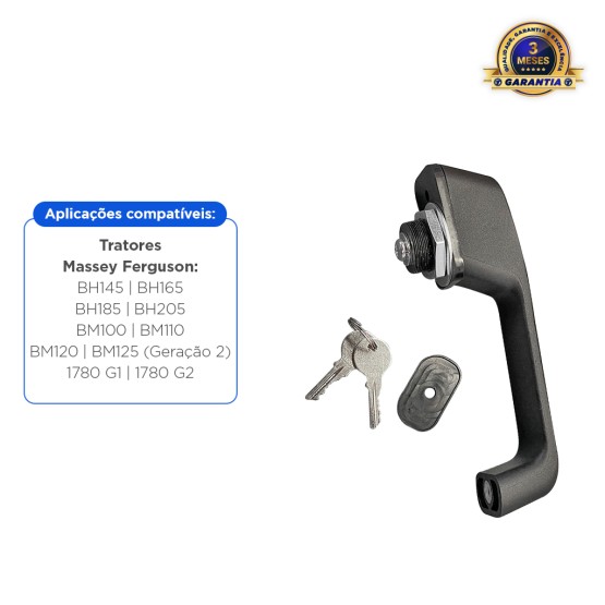 Maçaneta da Porta Esquerda Aplicável Tratores Valtra - 81849200
