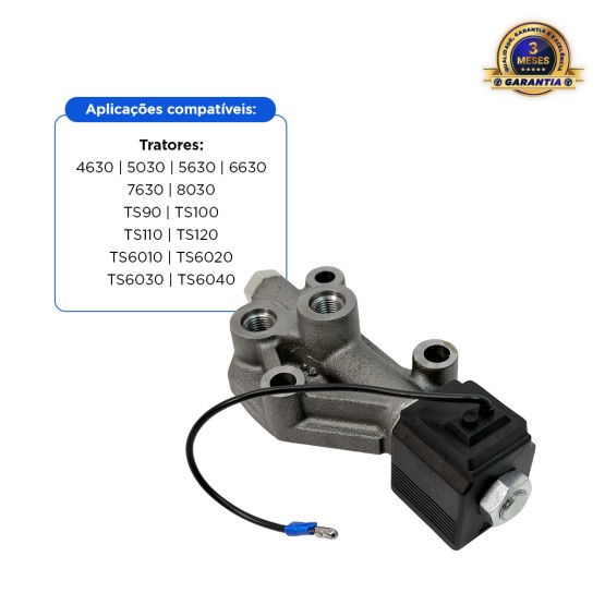 Valvula Hidráulica De Transmissão Aplicável Trator New Holland - 81863036