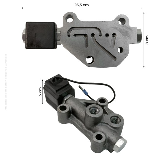 Valvula Hidráulica De Transmissão Aplicável Trator New Holland - 81863036