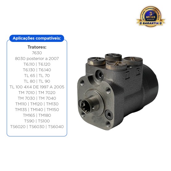 Unidade Hidrost 160cm Trator 4x4 New Holland - 84990673 / 87393294