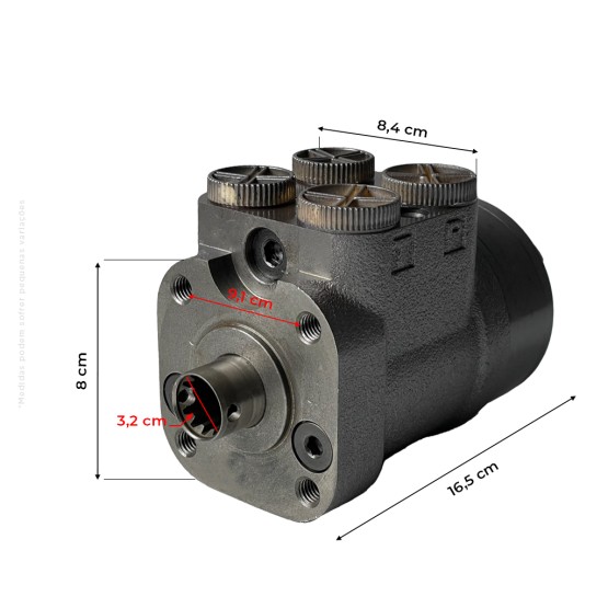 Unidade Hidrost 160cm Trator 4x4 New Holland - 84990673 / 87393294
