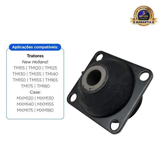 Coxim Da Cabine Aplicável Trator Case / New Holland - 82021655