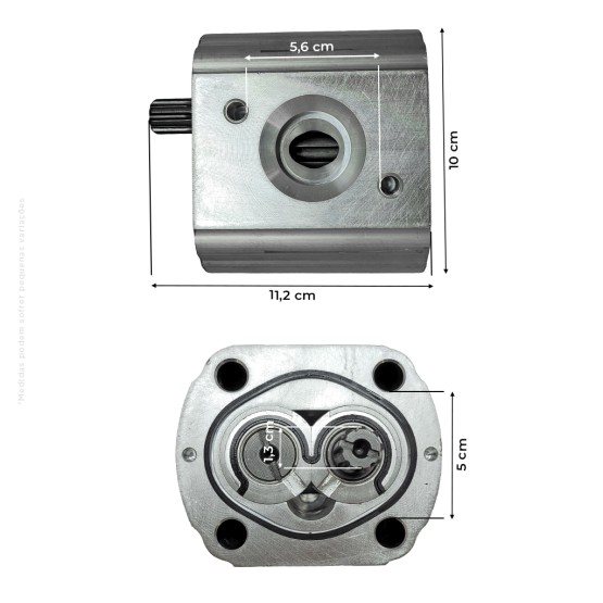 Bomba Hidráulica Aplicável Trator Case / New Holland - 82031027