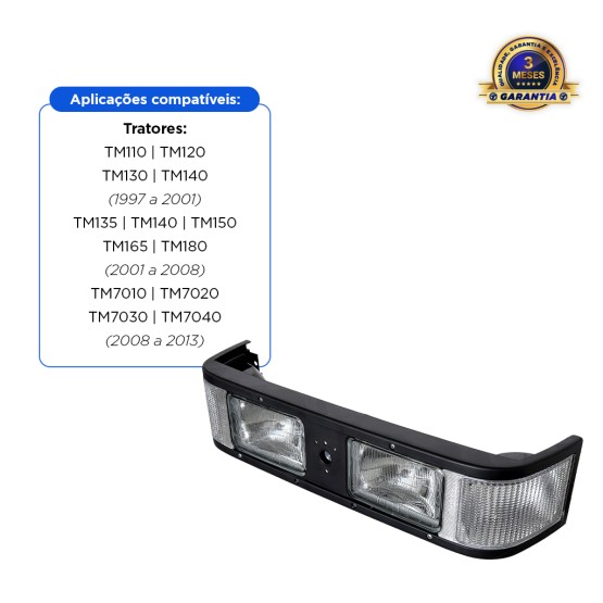 Grade De Farol Para Trator New Holland TM150 - 82992965