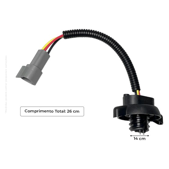 Sensor Filtro Combustível Aplicável Trator Massey Ferguson e Valtra - 837074054
