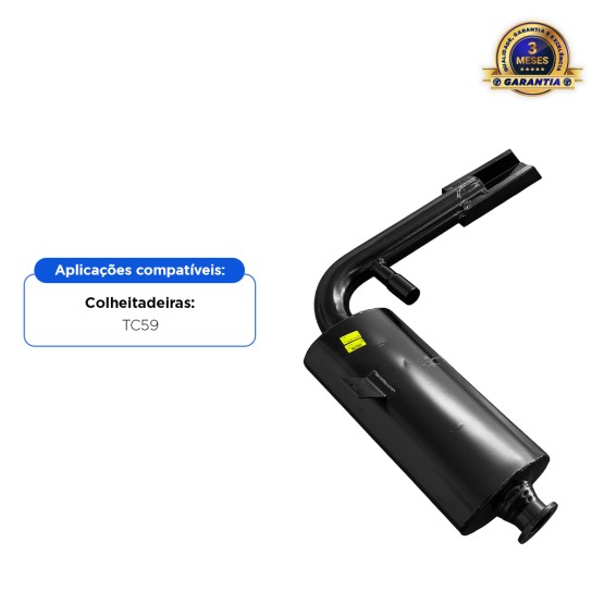 Silencioso Aplicável Colheitadeira New Holland - 84032599