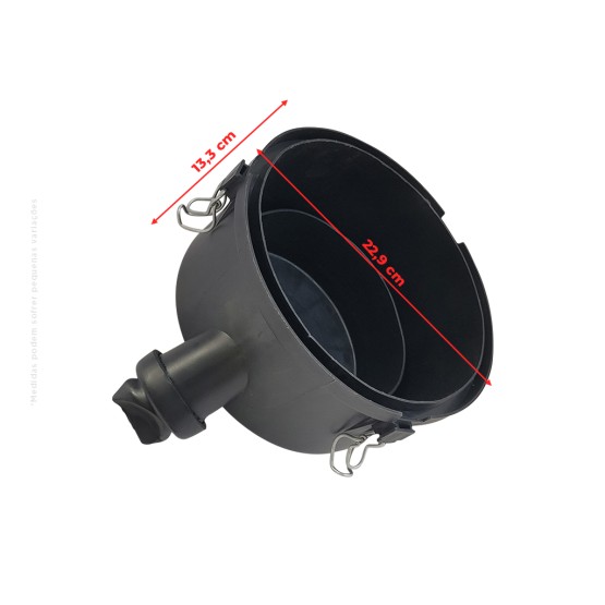 Carcaça Depurador Filtro Ar Aplicável New Holland - 84125308
