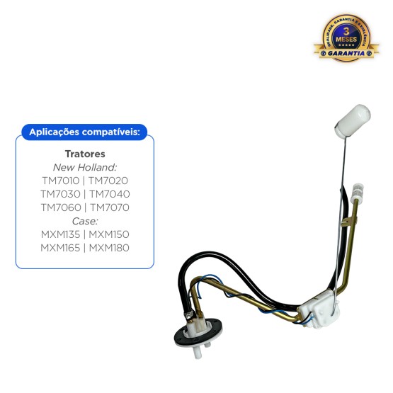 Boia Do Tanque De Combustível Aplicável Trator Case / New Holland - 84182749