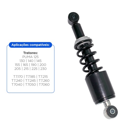 Amortecedor da Cabine Aplicável Tratores Case New Holland - 84183931