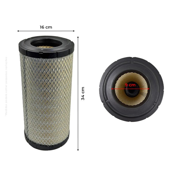Filtro De Ar Externo Aplicável Tratores New Holland - 84217229