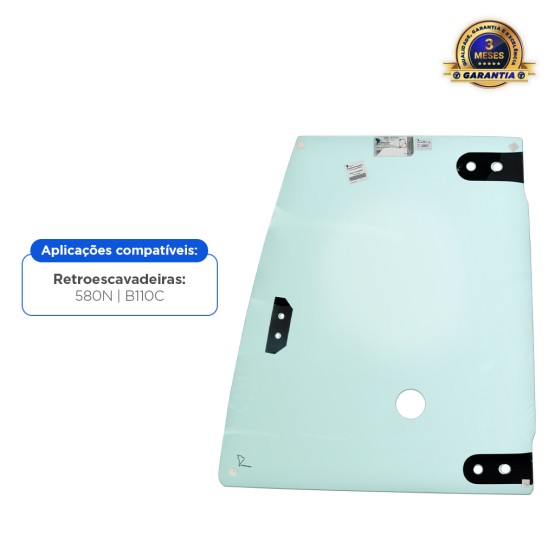 Vidro Superior Da Porta Esquerda Aplicável Case 580N - 84261868