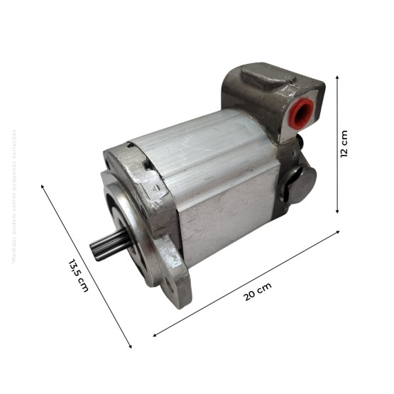 Bomba Hidráulica Hybel Aplicável Trator New Holland - 84263360