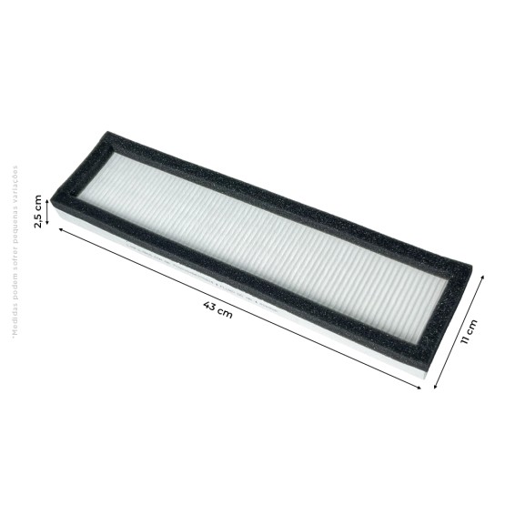 Filtro Do Ar Condicionado Aplicável Mini Carregadeira New Holland - 84376814
