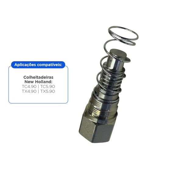 Engate Rapído Aço Aplicável Plataformas New Holland - 84435046 