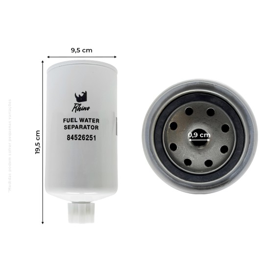 Filtro De Combustível Aplicável Colheitadeira / Trator New Holland - 84526251/1