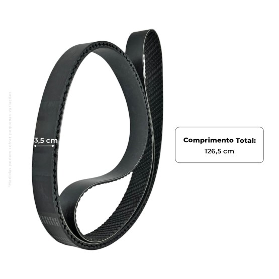 Correia Poly V do Alternador de Acionamento do Motor Aplicável New Holland e Case - 87301964