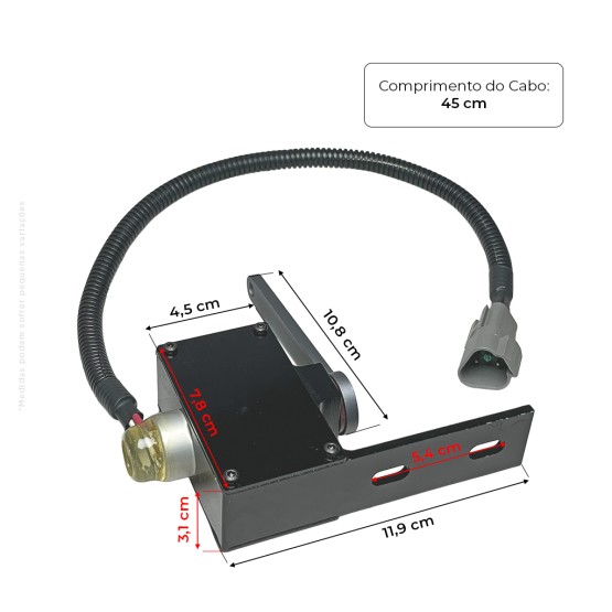 Sensor De Posição Do Côncavo Aplicável Colheitadeira Case - 87315263