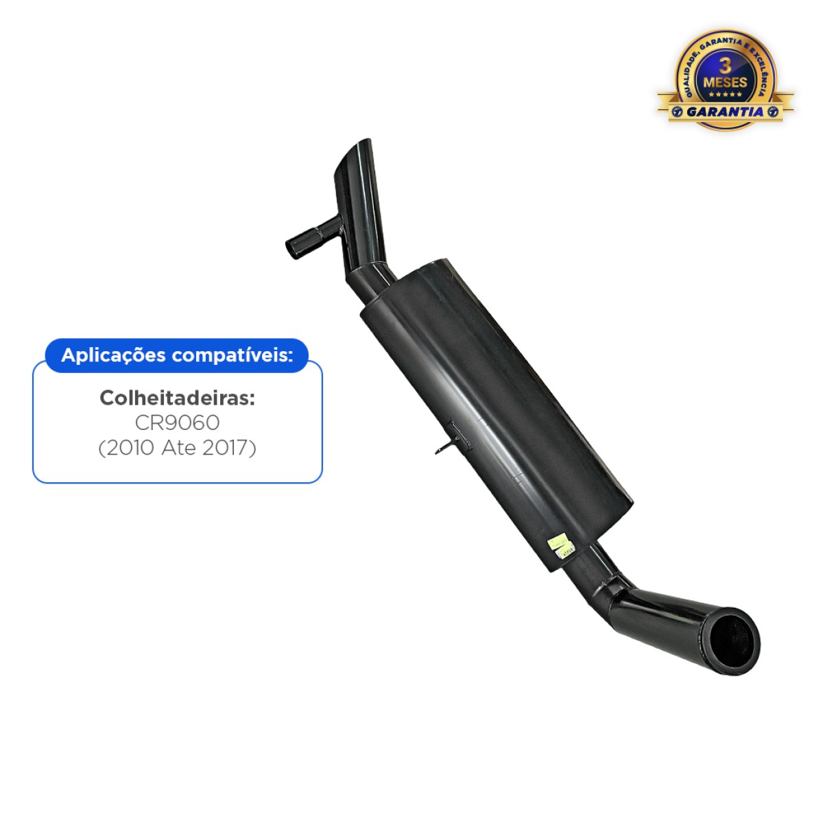87339388 / Silencioso Completo Colheitadeira New Holland