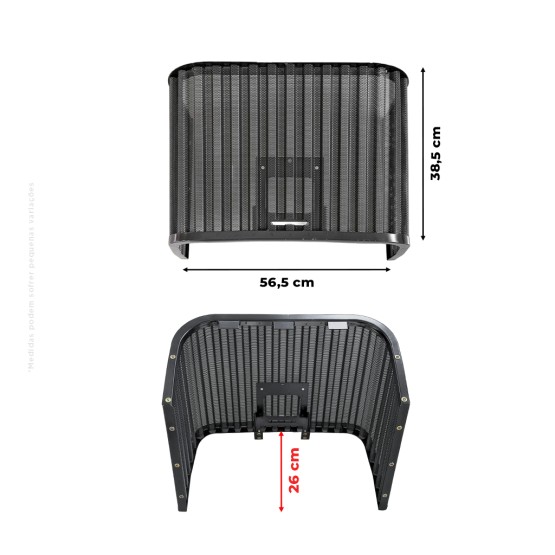Grade Dianteira Aplicável Trator New Holland 7630 8030 - 87579203