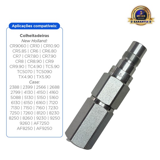 Engate Rápido Aplicável Colheitadeira New Holland - 87691267