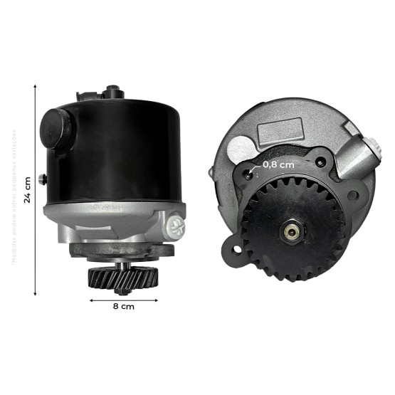 Bomba Hidráulica De Direção Aplicável Trator Ford  - 87759440 