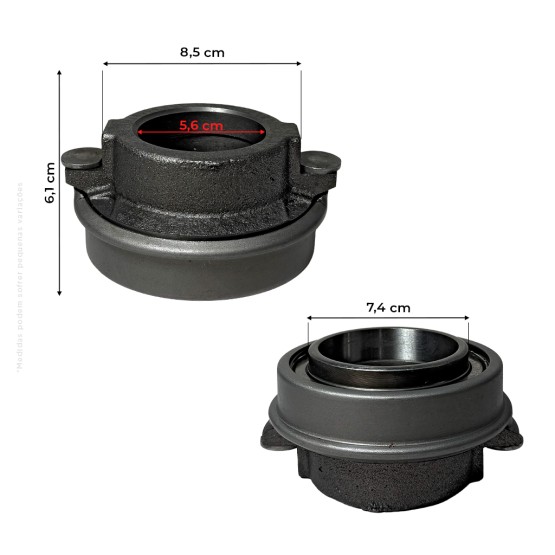 Luva Rolamento Embreagem Aplicável Case New Holland - 9967339